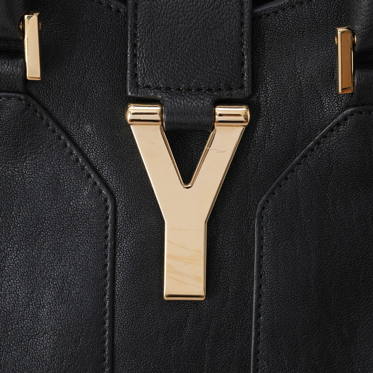 YVES SAINT LAURENT(USED)생로랑 400666 카바스 토트겸 숄더백